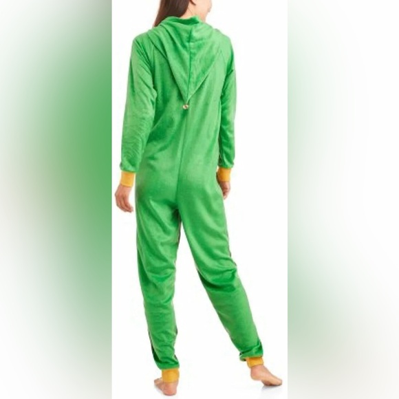 Buddy the Elf Women's Son of a Nutcracker Pajama Onesie. Size: Medium (8-10) - Picture 2 of 5